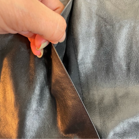 Lafayette 148 Yuri Degrade Lamb Leather Ombre Vest - Picture 10 of 10